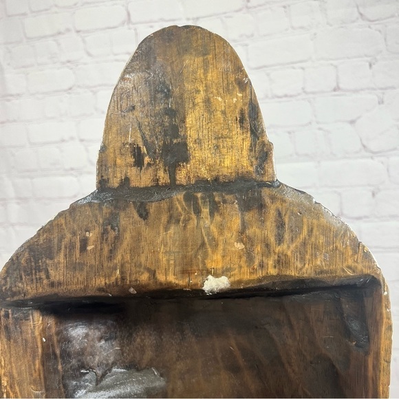 BUDDHA HEAD hard wood decor! Light weight but very hardy and durable. Large - Picture 3 of 13
